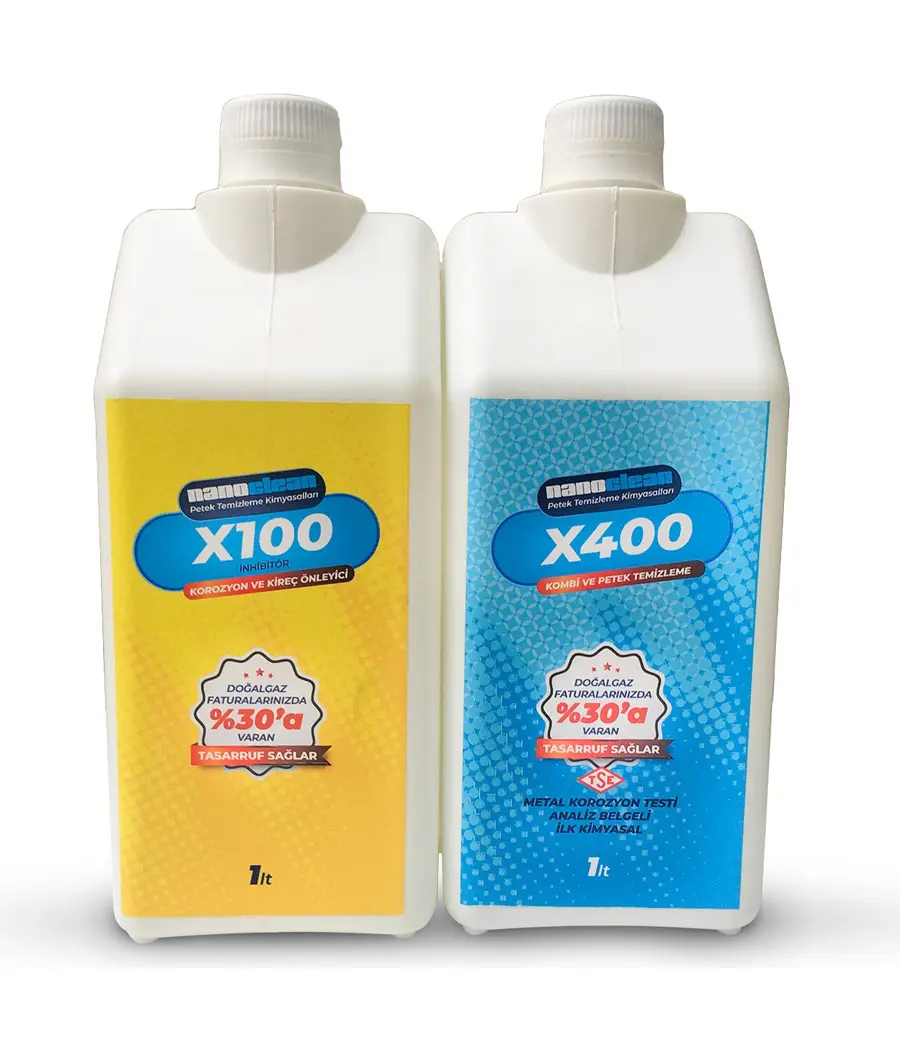 Nano Clean Up X400+X100 Combi Boiler and Radiator Cleaning-Protection (1+1 lt)