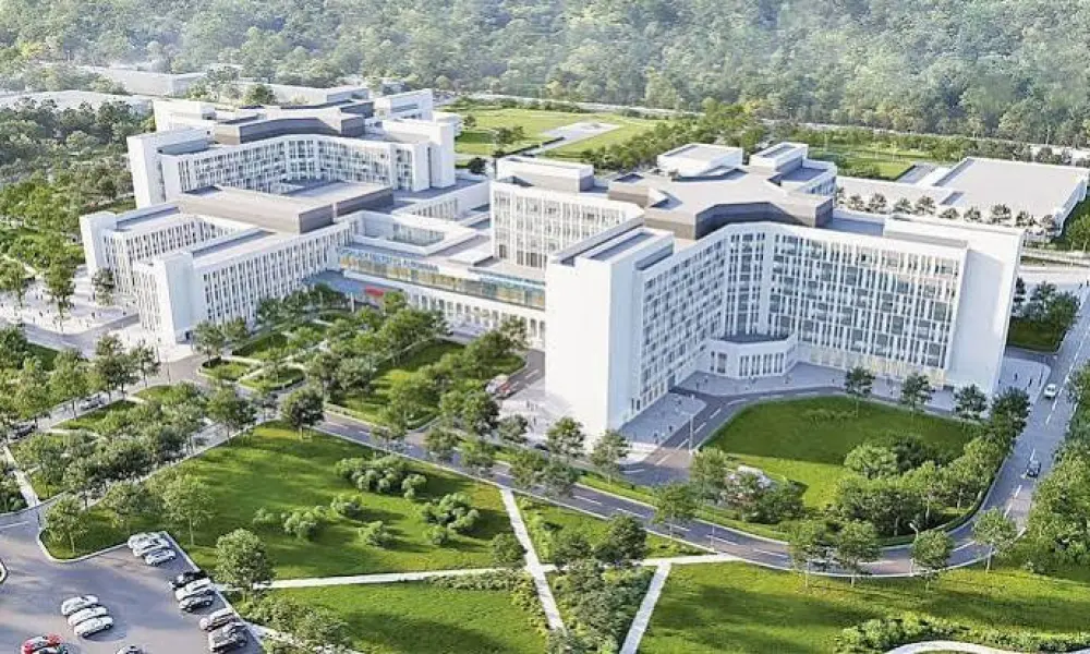 Pre-Commissioning Flushing at Kokshetau City Hospital, Kazakhstan