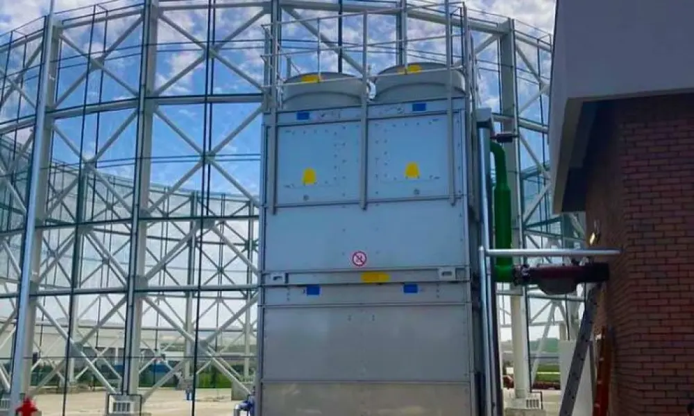 TAI Helicopter Wing Test Building Chiller Flushing Pre-Wash