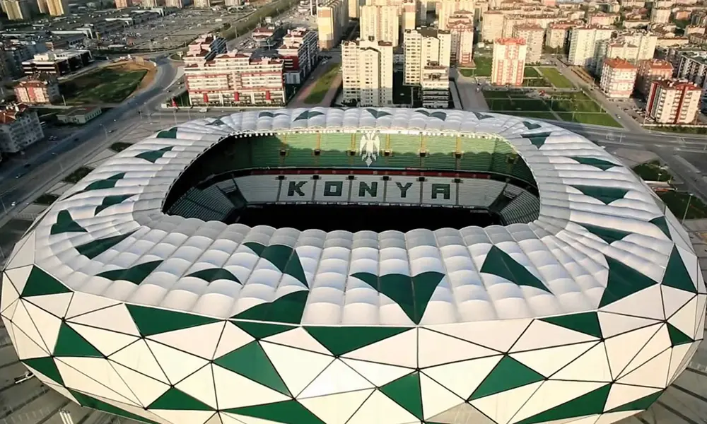 Konya New Stadium Fire Lines Cleaning