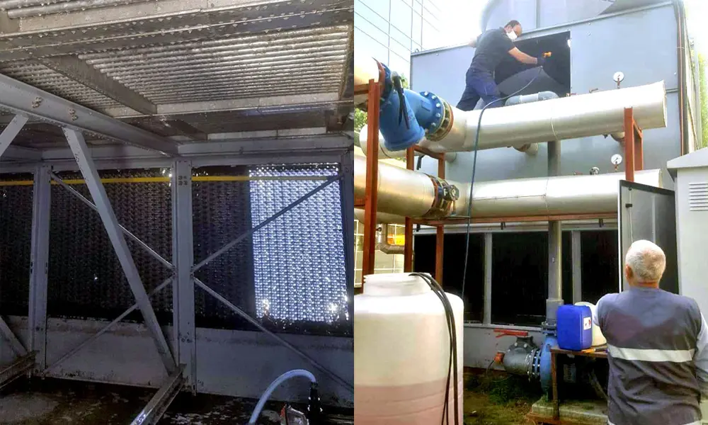 Regnum Sky Tower Ankara’da Profesyonel Soğutma Kulesi Temizliği