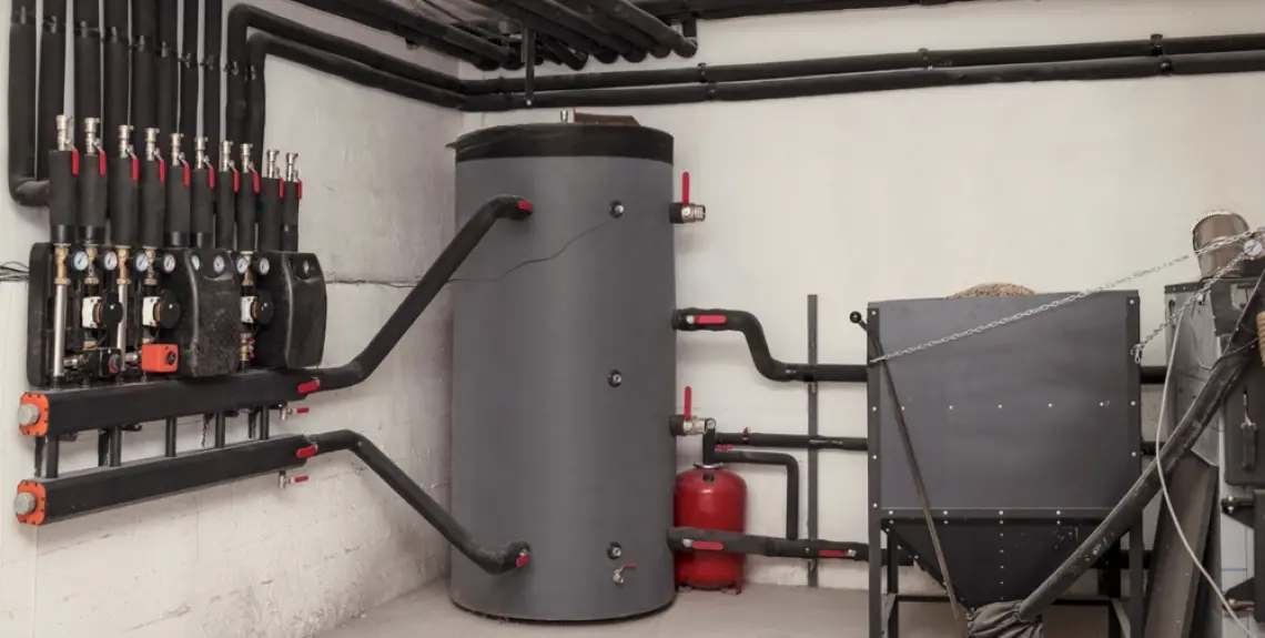 Boiler Accumulation Tank Cleaning